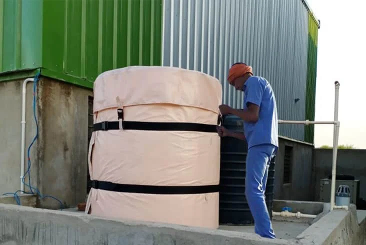 Water Tank Insulation Cover, Jackets Manufacturers in Jaipur, India