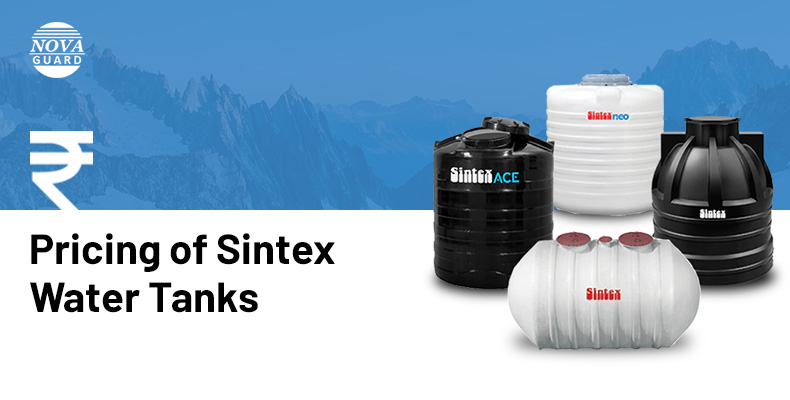 Sintex Water Tank Prices